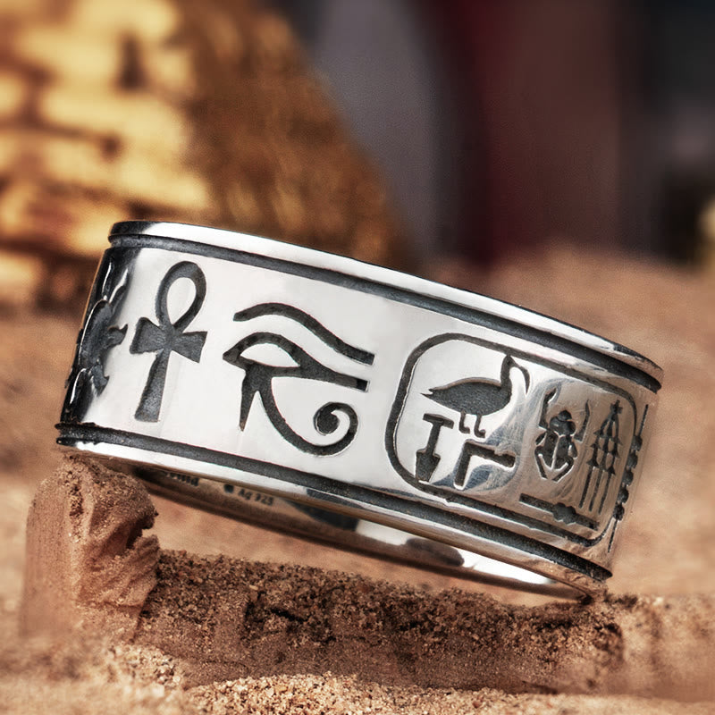 WorldNorse Handcrafted 925 Silver Runes Ring - image 5
