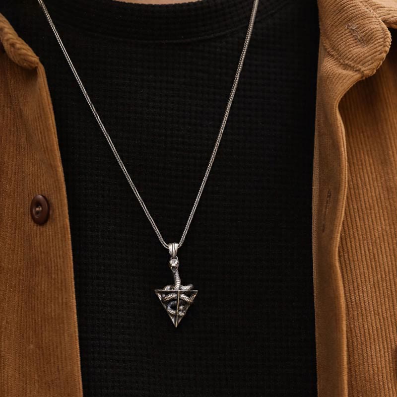 WorldNorse 925 Sterling Silver Snake Necklace - image 7