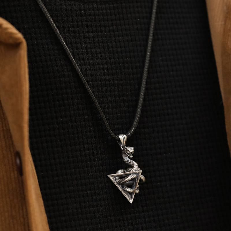 WorldNorse 925 Sterling Silver Snake Necklace - image 2