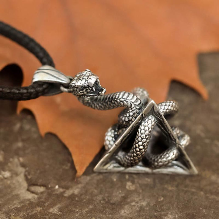 WorldNorse 925 Sterling Silver Snake Necklace - image 3