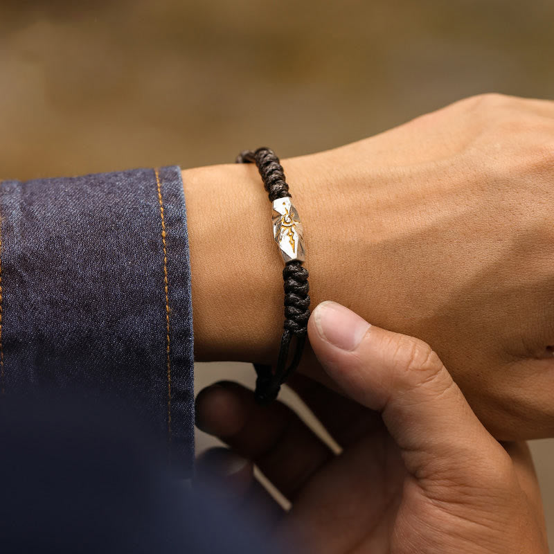 WorldNorse 925 Sterling Silver Wishing Stone Bracelet - image 3