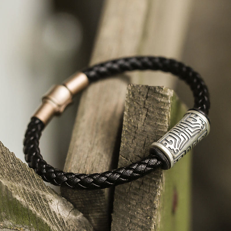 WorldNorse 925 Sterling Silver Taotie Bracelet - image 7