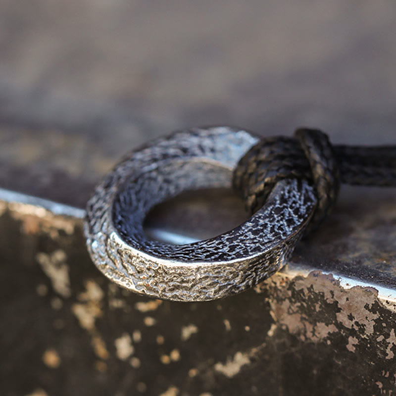 WorldNorse 925 Sterling Silver Mobius Strip Necklace - image 4