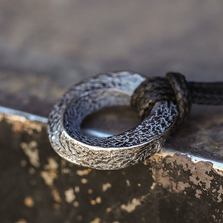 WorldNorse 925 Sterling Silver Mobius Strip Necklace - image 4