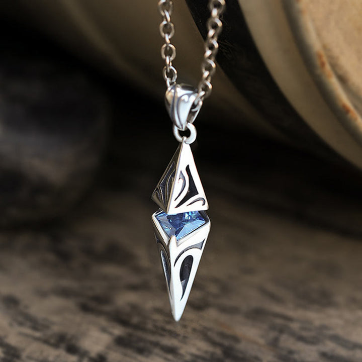 WorldNorse Handcrafted 925 Silver Starburst Necklace - image 3