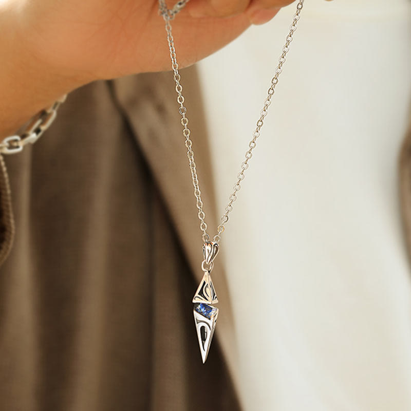 WorldNorse 925 Sterling Silver Starburst Necklace - image 4