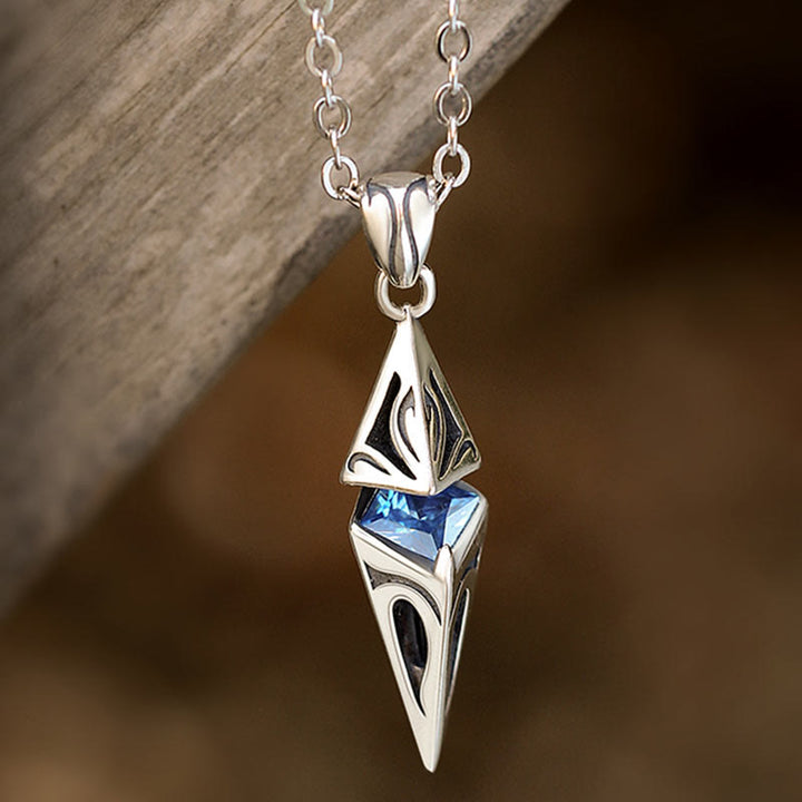 WorldNorse 925 Sterling Silver Starburst Necklace - image 9