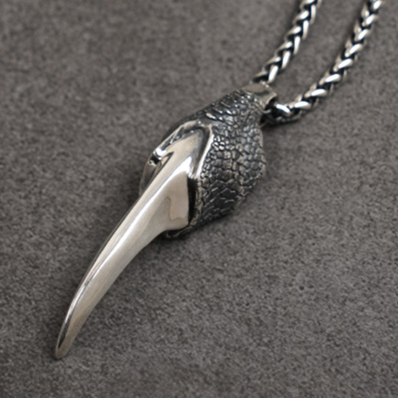 WorldNorse 925 Sterling Silver Norse Dragon Necklace - image 4