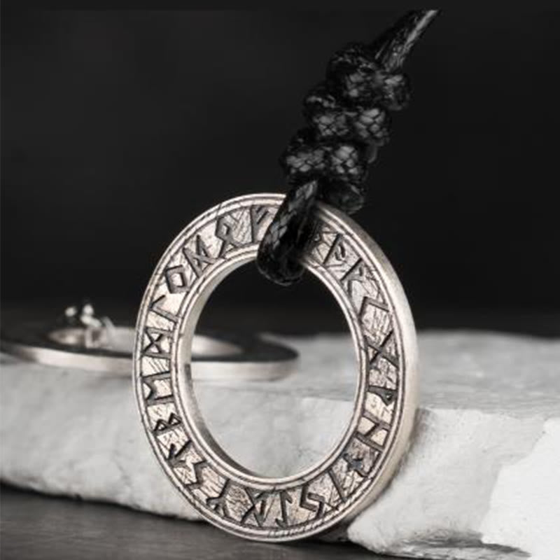WorldNorse Handcrafted 925 Silver Runes Necklace - image 7