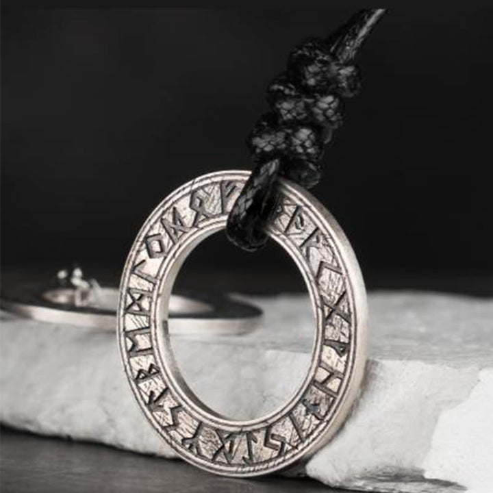 WorldNorse Handcrafted 925 Silver Runes Necklace - image 7
