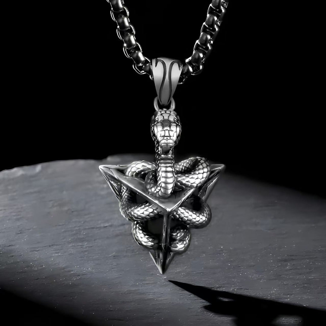 WorldNorse 925 Sterling Silver Snake Necklace - image 5