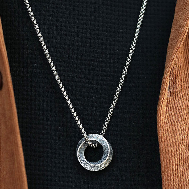 WorldNorse 925 Sterling Silver Mobius Strip Necklace - image 6