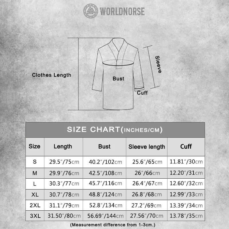 WorldNorse Runes Raven Eagle Graphic Costume Shirt