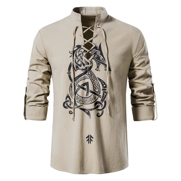 WorldNorse Norse Dragon Celtic Knot Costume Shirt