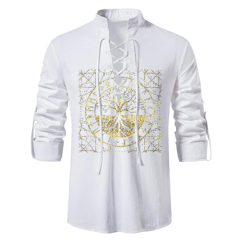 WorldNorse Tree of Life Runes Costume Shirt
