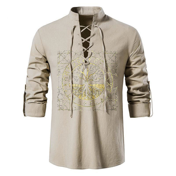 WorldNorse Tree of Life Runes Costume Shirt