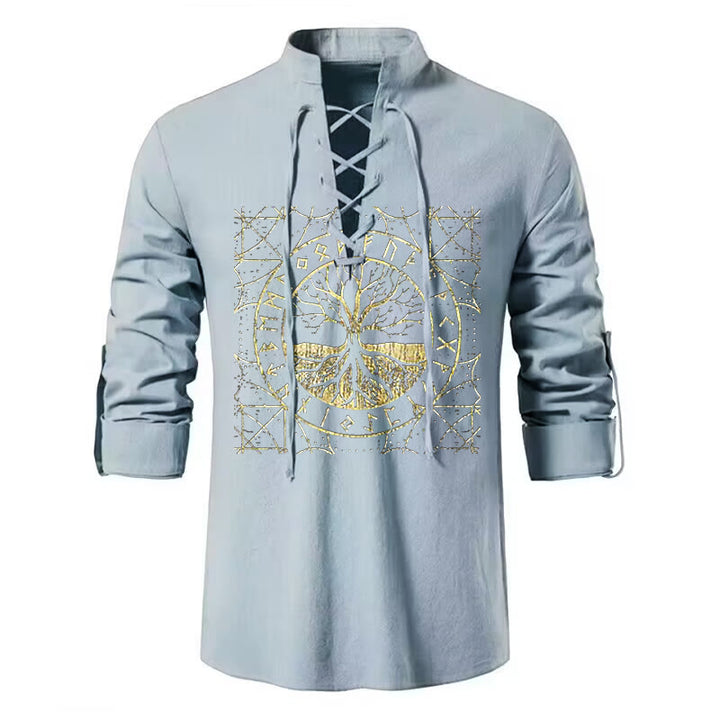 WorldNorse Tree of Life Runes Costume Shirt