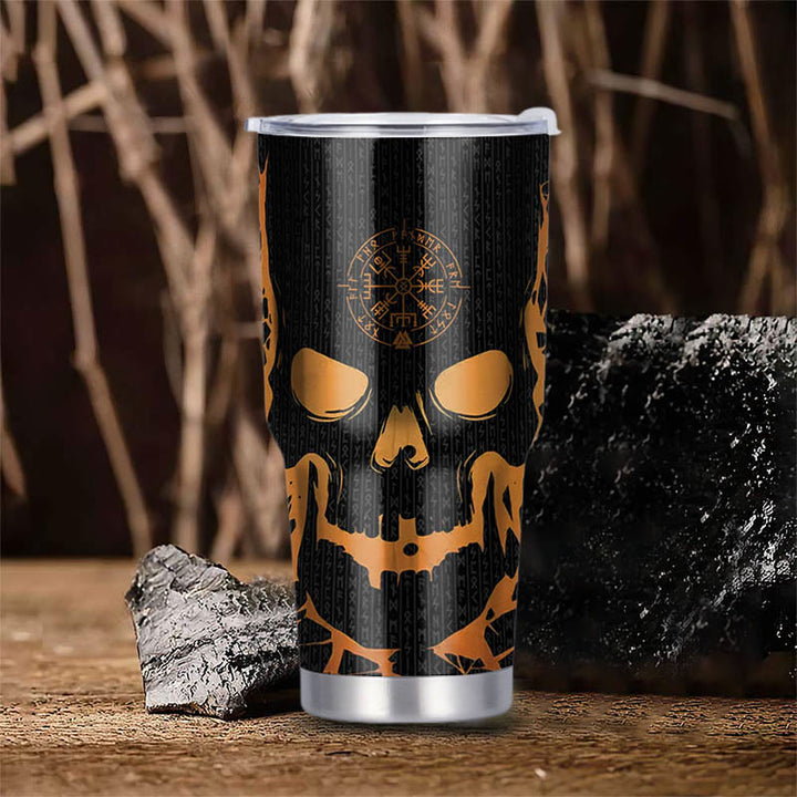 WorldNorse Vegvisir Warrior's Creed Valknut Tumbler