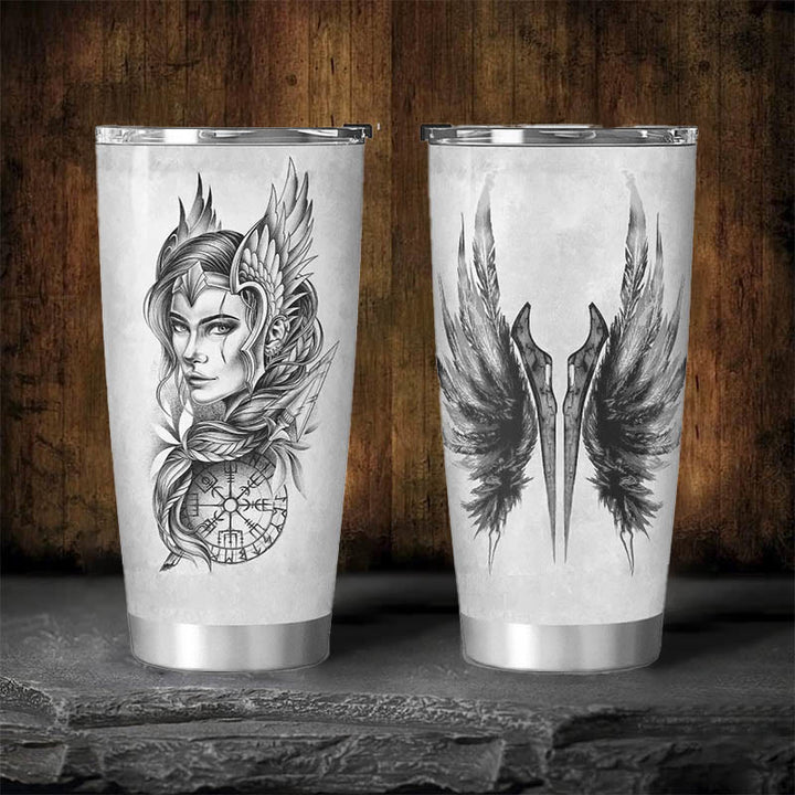 WorldNorse Freya The Goddess of Love and Fertility Tumbler
