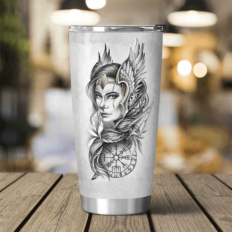 WorldNorse Freya The Goddess of Love and Fertility Tumbler