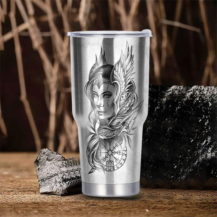 WorldNorse Freya The Goddess of Love and Fertility Tumbler
