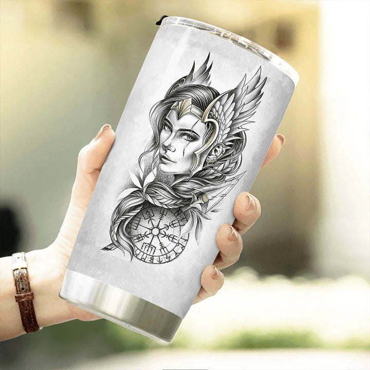 WorldNorse Freya The Goddess of Love and Fertility Tumbler