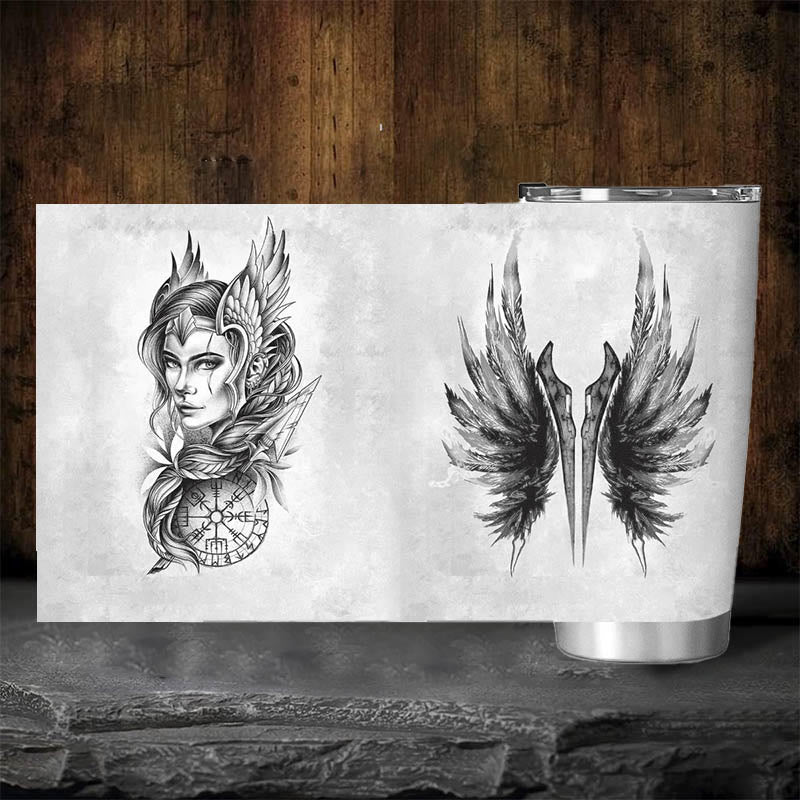 WorldNorse Freya The Goddess of Love and Fertility Tumbler