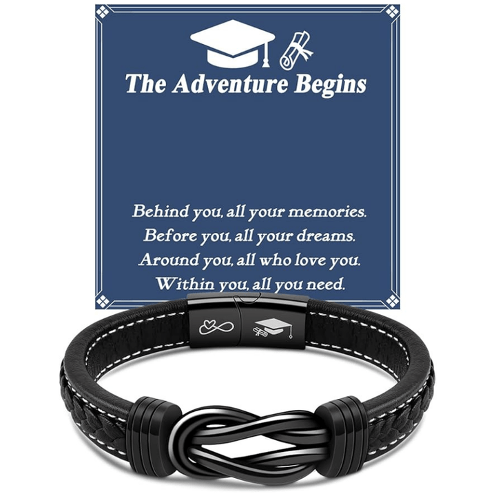 WorldNorse Love You Forever Infinity Stainless Steel Knot Bracelet