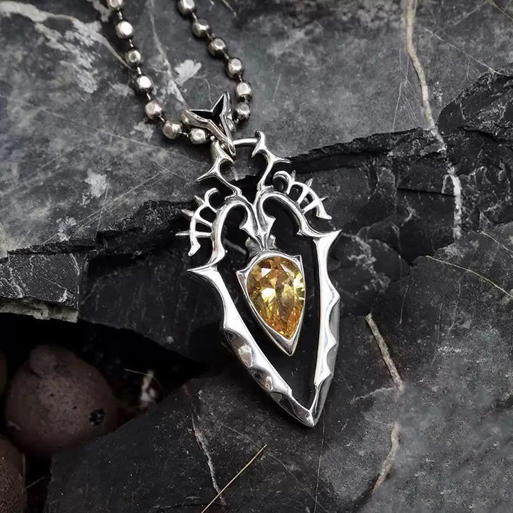 WorldNorse Handcrafted 925 Silver Gothic Spear Necklace - image 2