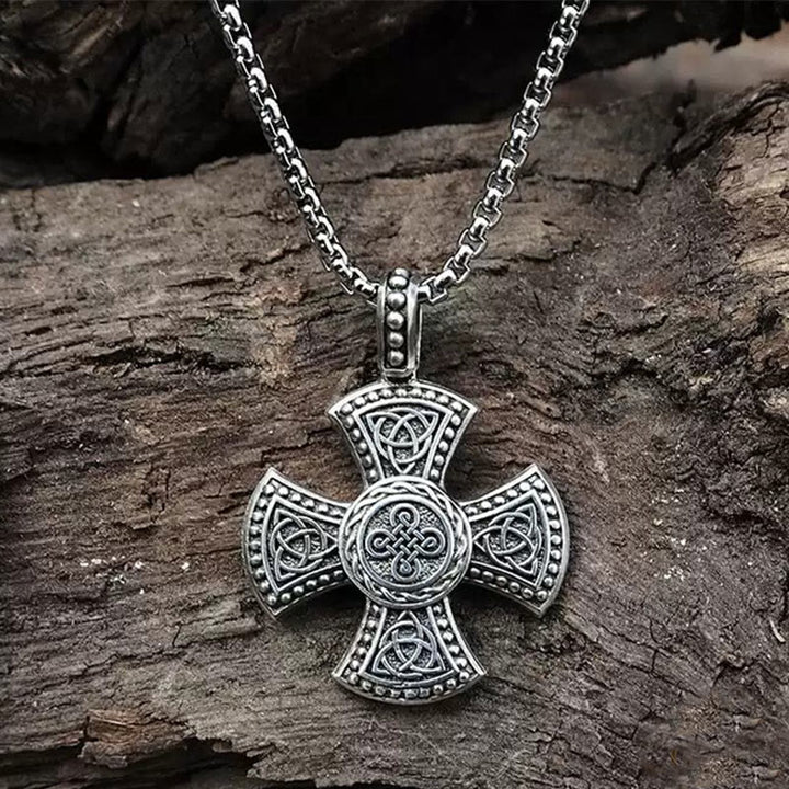 WorldNorse 925 Sterling Silver Triquetra Celtic Knot Necklace - image 5