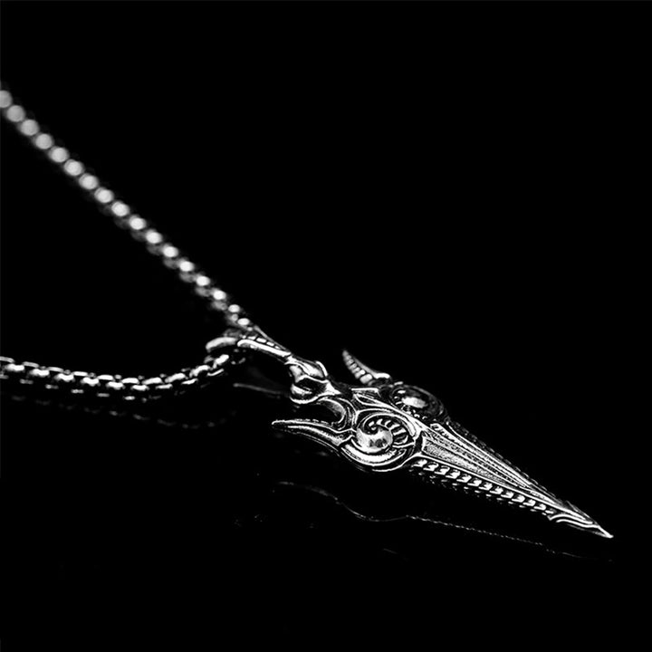 WorldNorse Handcrafted 925 Silver Eternal Gun Necklace - image 7