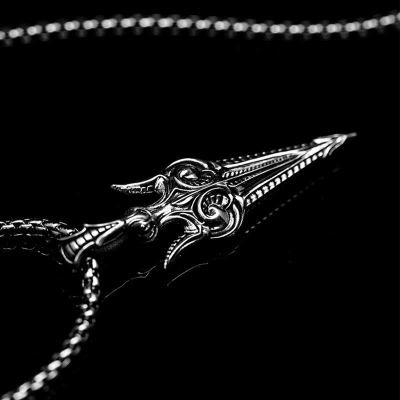 WorldNorse 925 Sterling Silver Eternal Gun Necklace - image 8