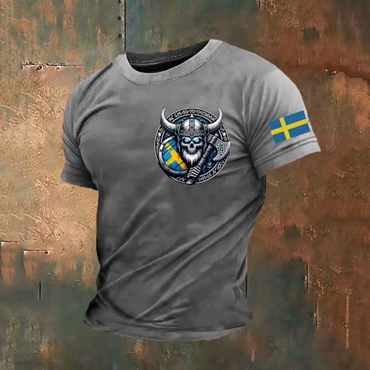 WorldNorse Viking Axe Celtic Knot T-Shirt