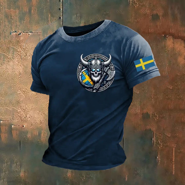 WorldNorse Viking Axe Celtic Knot T-Shirt