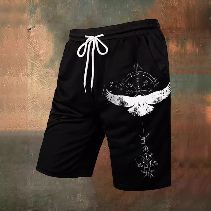 WorldNorse Vegvisir Eagle Casual Shorts