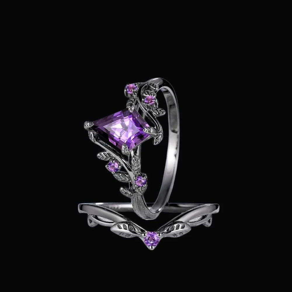 WorldNorse Noble Amethyst Overture Wisdom Ring - image 1