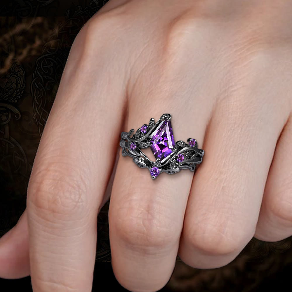 WorldNorse Noble Amethyst Overture Wisdom Ring - image 2