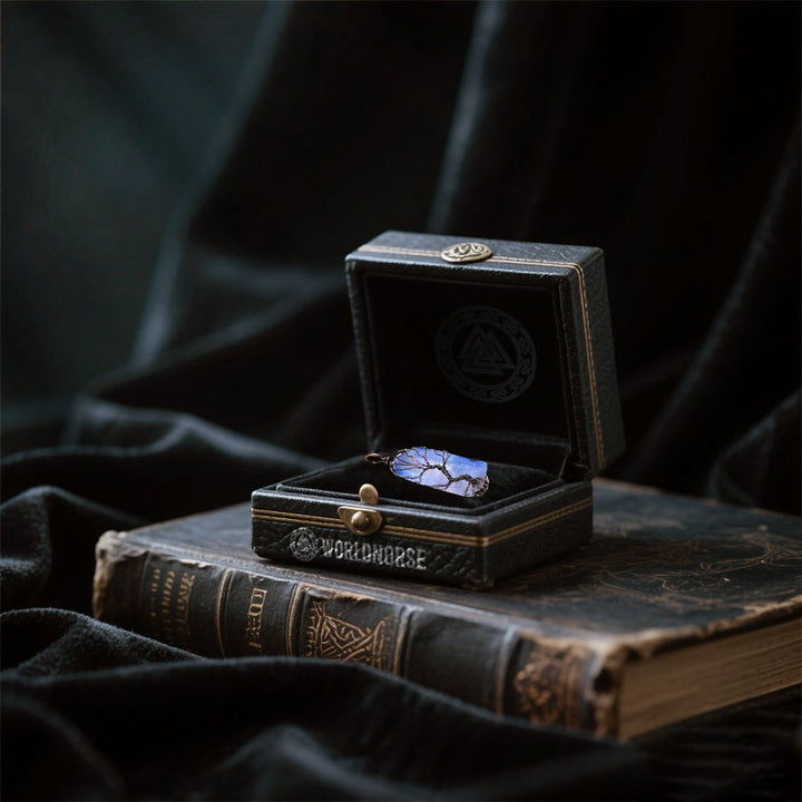 WorldNorse Yggdrasil Entwined Crystal Necklace - image 4