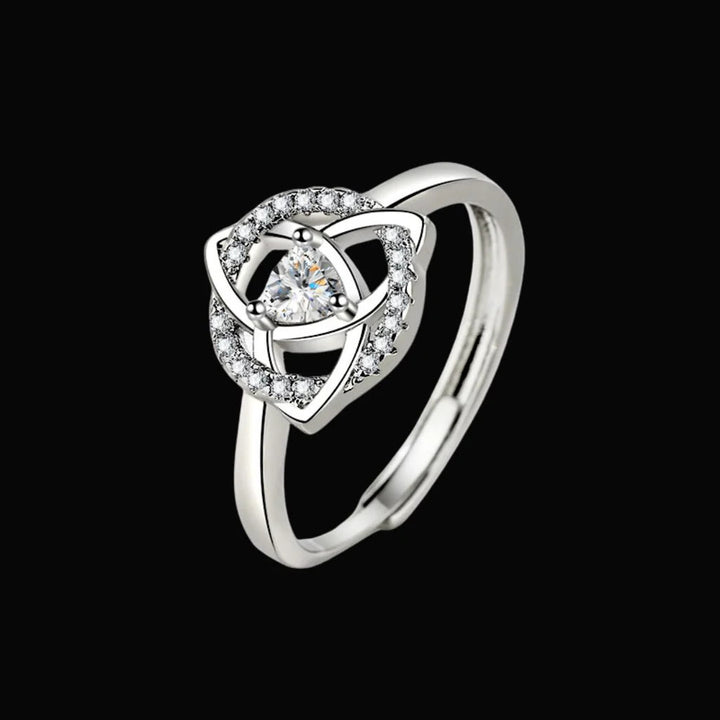 WorldNorse Unity Triquetra Ring - UK Size S (US 9) - image 0
