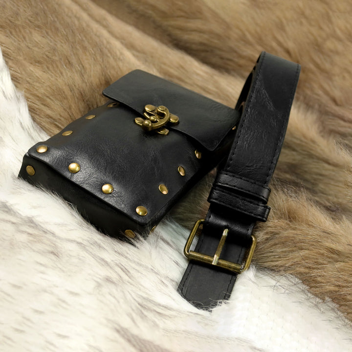 WorldNorse Vintage Fanny Pack Medieval Belt Pouch Bag