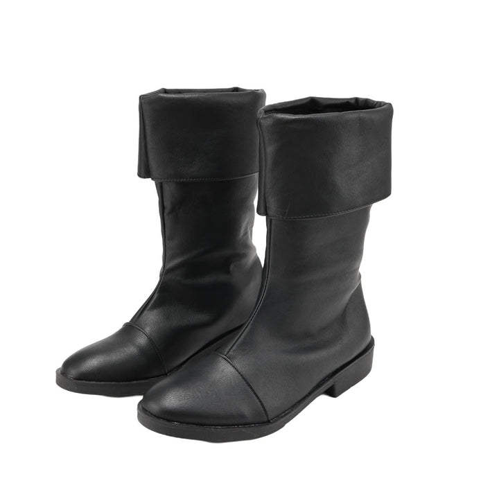 WorldNorse Vintage Slip On Mid Calf Men's Boots - Black - US 13 - image 0