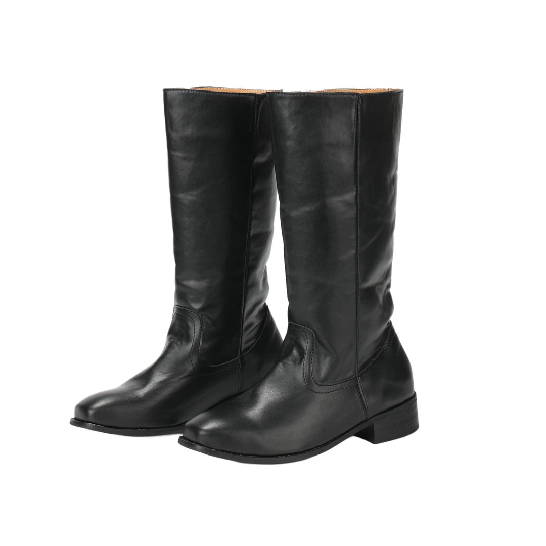 Worldnorse Women Mid Calf 60s Retro Cowboy Boots