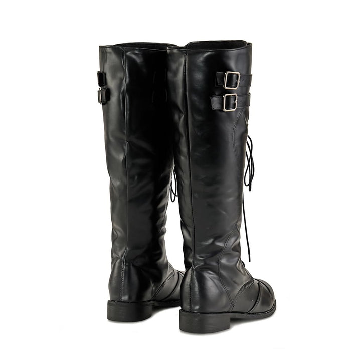 WorldNorse Men's Mid Calf Gothic Flat Jazz Boots - image 3