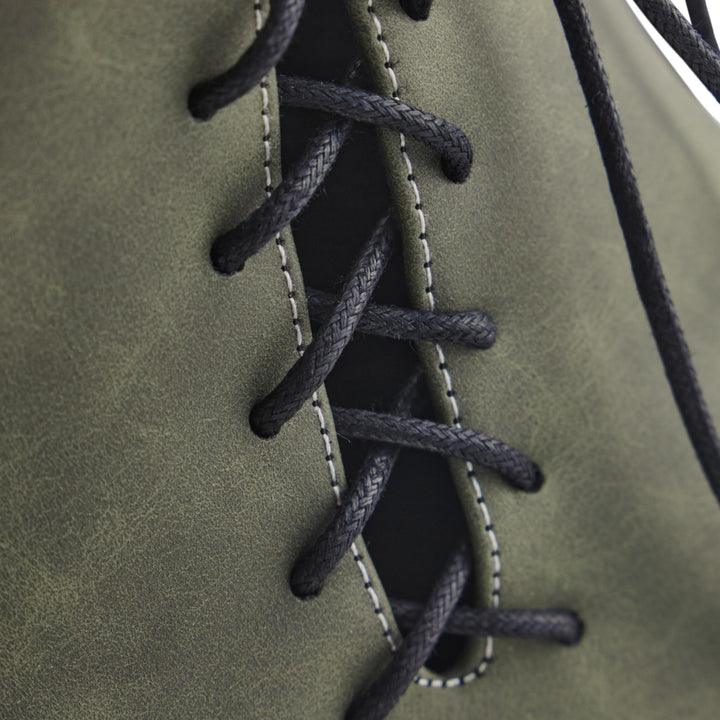 WorldNorse Men's Pointed Toe Lace Up Leather Boots - image 13