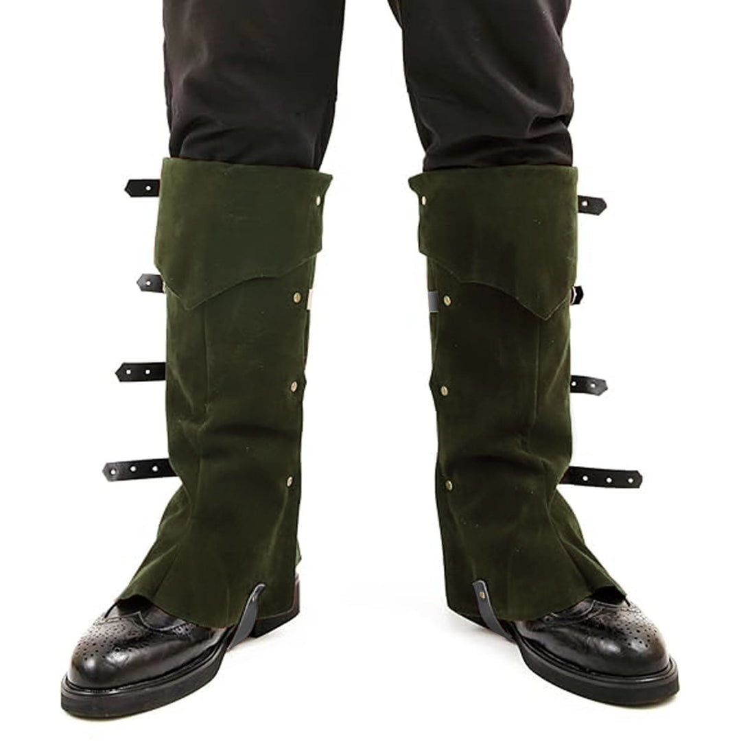 WorldNorse Viking Armor Leg Gaiters Boots Cover - image 11