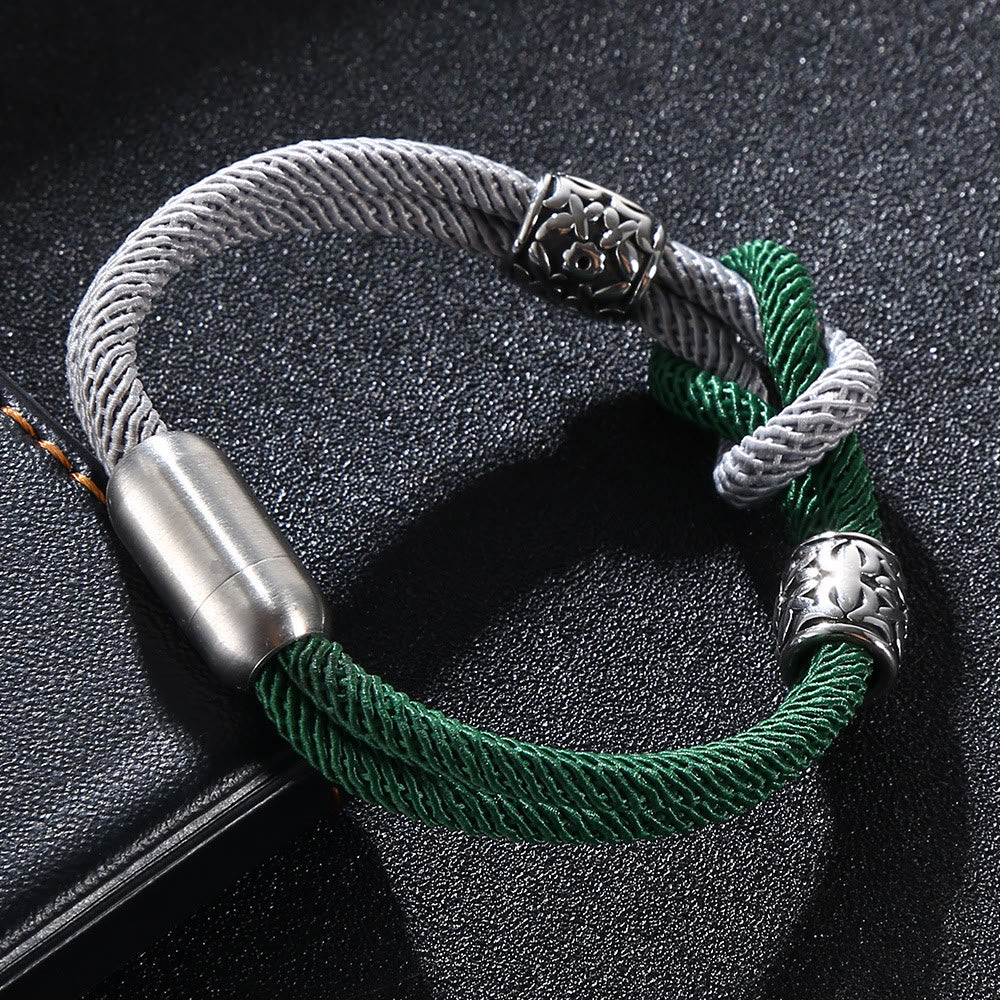 WorldNorse Two Tone Double Layer Bracelet - image 1