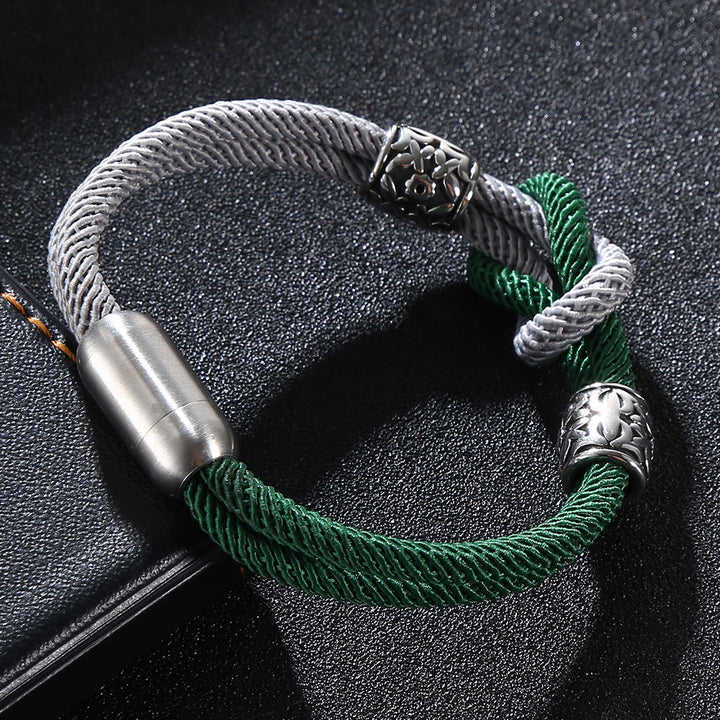 WorldNorse Two Tone Double Layer Bracelet - image 1