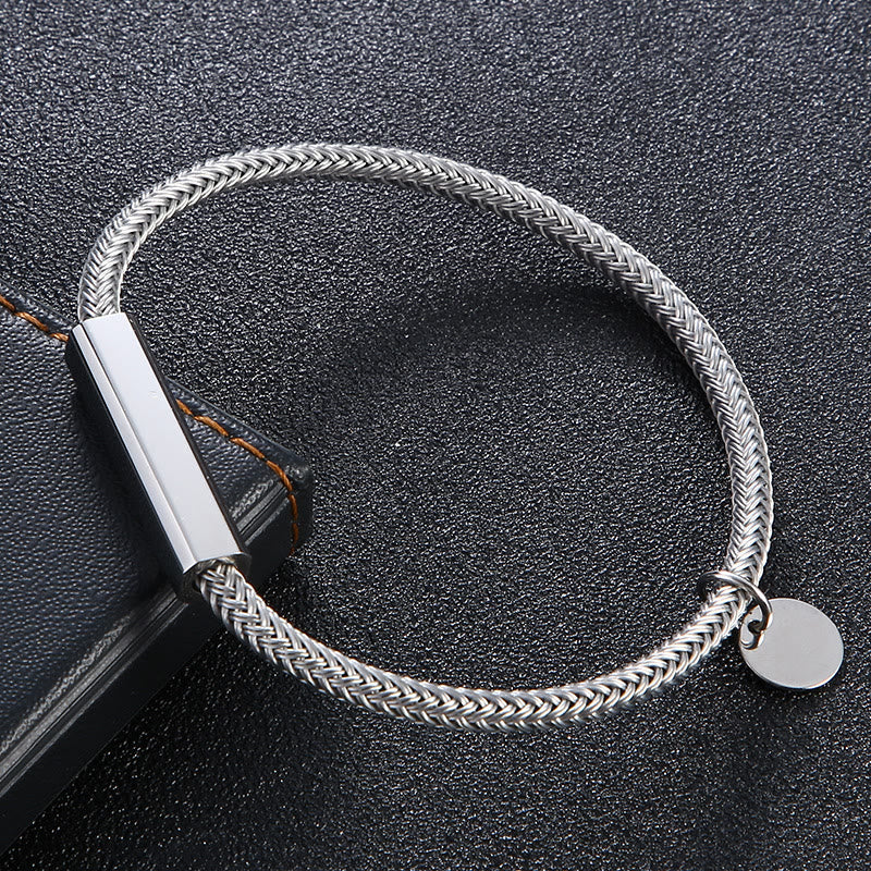 WorldNorse Circular Steel Wire Bracelet - image 1