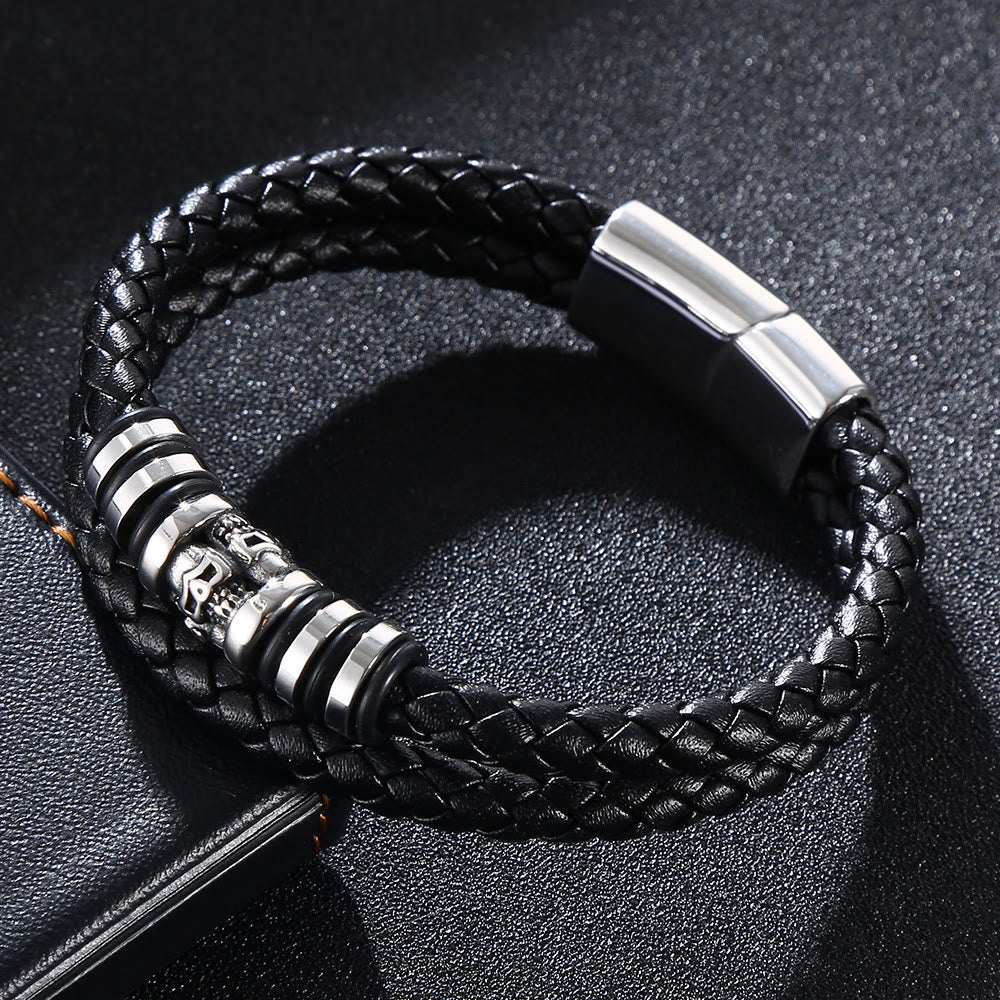 WorldNorse Ghost Head Magnetic Bracelet - image 1