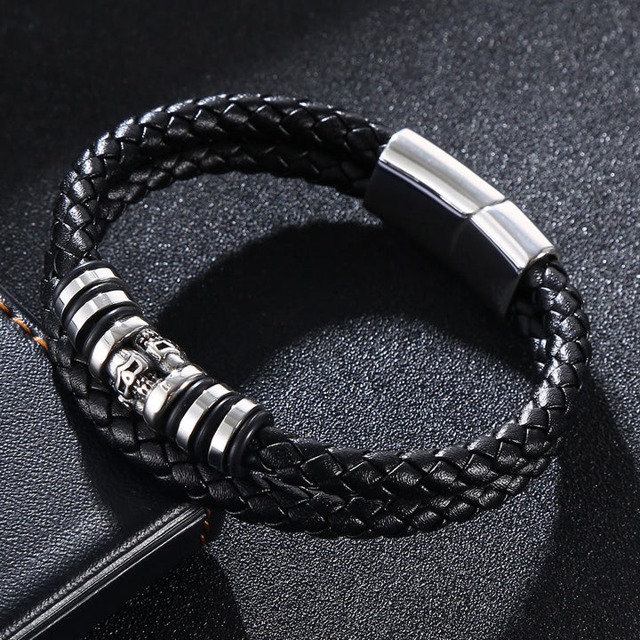 WorldNorse Ghost Head Magnetic Bracelet - image 1